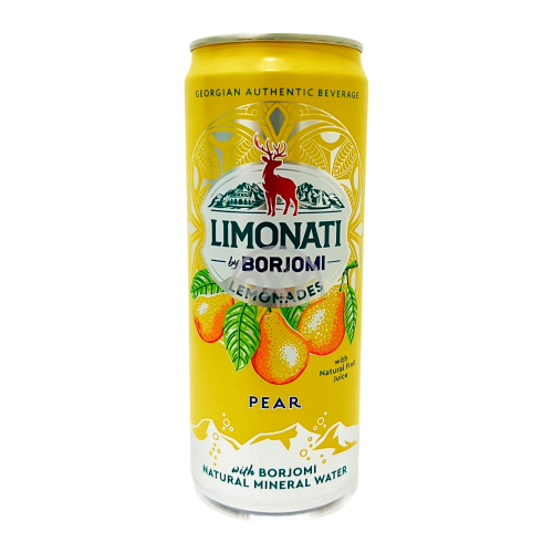 product-Лимонад Borjomi LIMONATI алюминиевая банка груша 0,33л